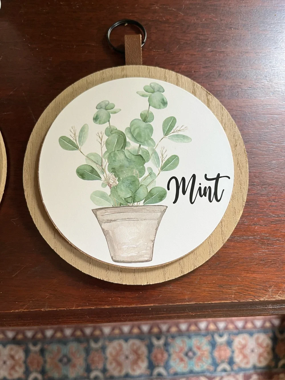 Gardeners Collection. One small gardener metal sign & Set of 3 Herb Signs